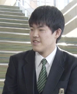 機械科 進学コース 蒲 考太朗
