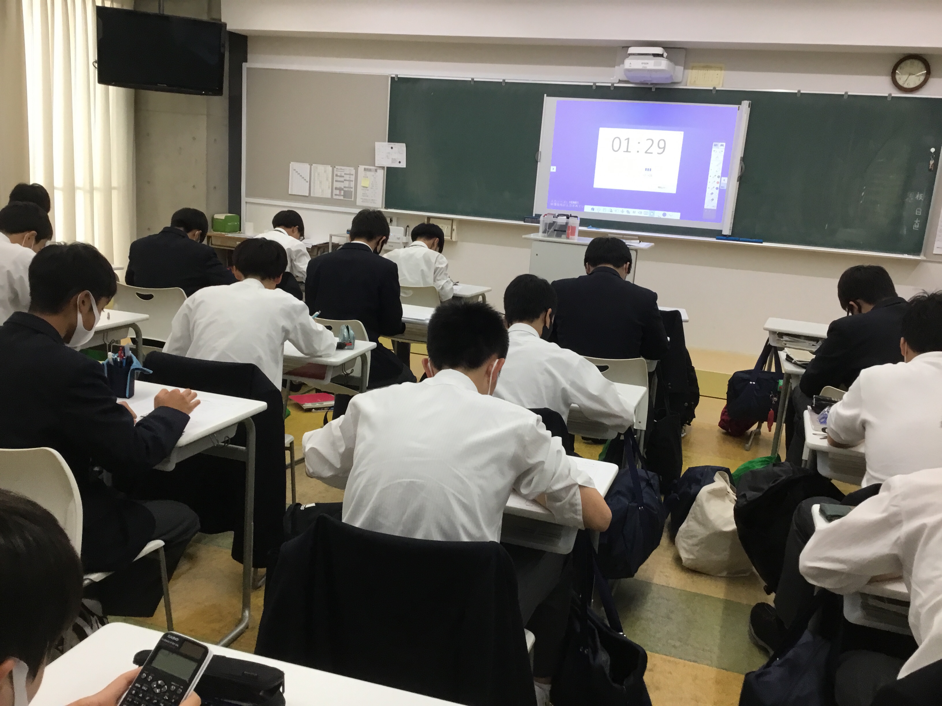 愛知産業大学工業高校 Blog Archive 計算技術検定試験 明日に迫る